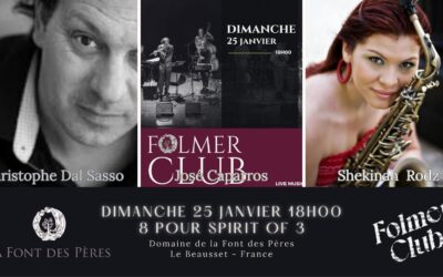 Christophe Dal-Sasso – Shekinah Rodz – Spirit of 3 – Concert le 25 janvier 2026